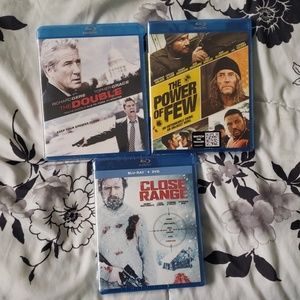 3 blu ray movies new sealed
